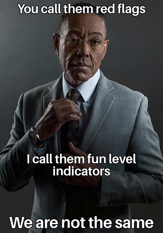 gus fring redflag meme